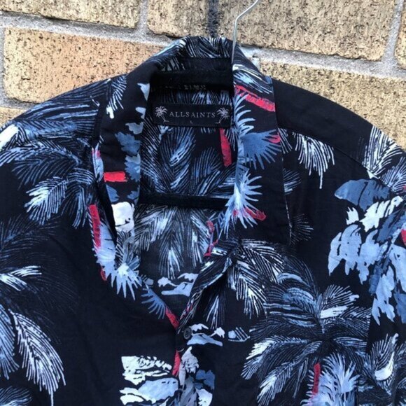 Allsaints Monteverde Long Sleeve Shirt Large - Picture 10 of 11